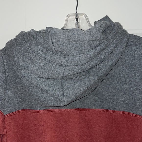 Crimson and Gray Reflex Hoodie - Picture 3 of 3